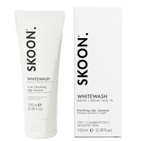 SKOON. Whitewash Purifying Clay Cleanser Airless Tube
